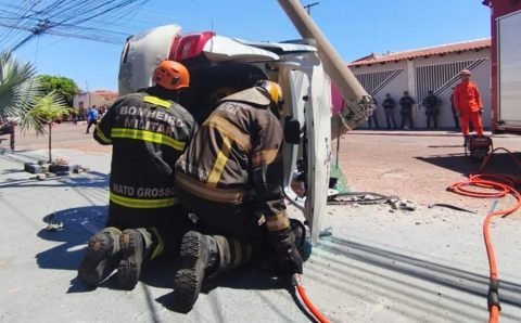 Corpo de Bombeiros de MT atendeu mais de 13,8 mil acidentes de trânsito em 2025