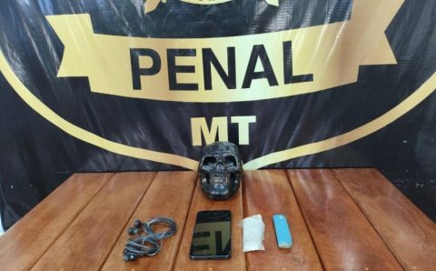 Policiais Penais localizam pacote com materiais ilícitos lançado em penitenciária