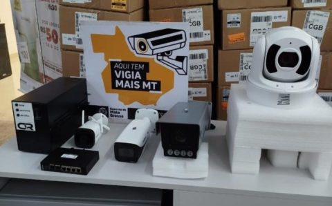 Vigia Mais MT avança para nova etapa com 10 mil câmeras de alta resolução e uso de inteligência artificial