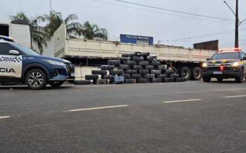 Polícia Militar e PRF apreendem 806 quilos de maconha em Nova Mutum