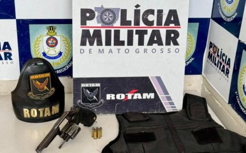 Rotam recupera motocicleta e duas armas de fogo furtadas de empresa de segurança