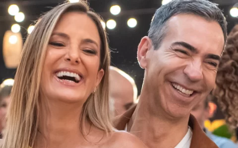 Ticiane Pinheiro e César Tralli: como a ‘monocelha’ do jornalista se tornou cupido do casal