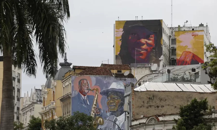 Milton Nascimento ganha mural de 300 m² no Rio de Janeiro