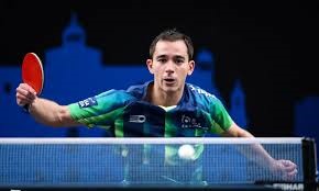 Calderano é eliminado por Lebrun na estreia de simples do WTT Finals