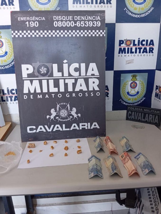 Cavalaria prende homem com 11 passagens criminais em Cuiabá