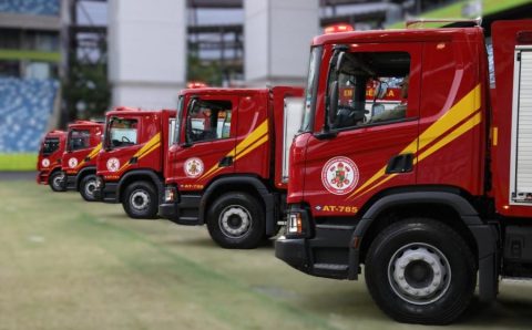 Corpo de Bombeiros e Sesp entregam viaturas e equipamentos ao Comando Regional de Sinop