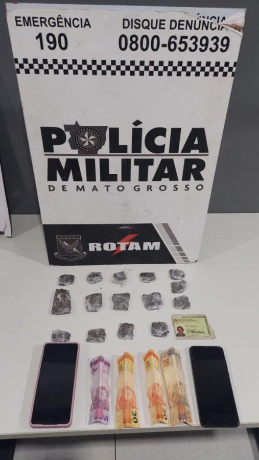 Rotam prende duas pessoas por tráfico de drogas em Várzea Grande