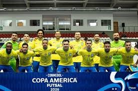 Brasil enfrenta Peru para avançar à final da Copa América de futsal