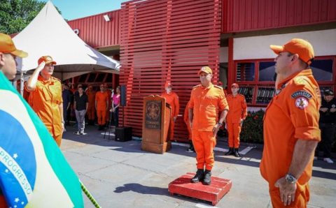 Corpo de Bombeiros oficializa novo comandante do 1º Batalhão em Cuiabá