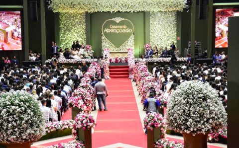 Casamento Abençoado oficializa união de casais em cerimônia neste domingo (22)