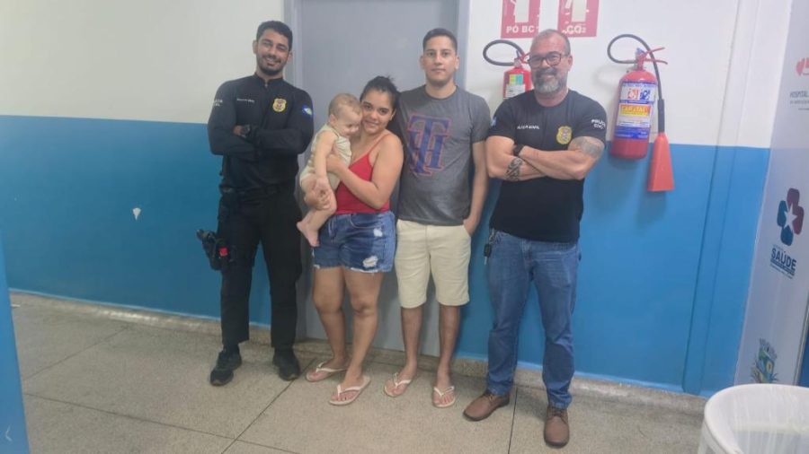 Polícia Civil presta socorro e auxilia no salvamento de bebê engasgado em Nova Xavantina