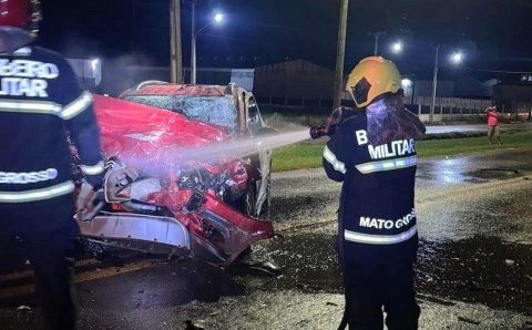 Corpo de Bombeiros atende ocorrências de acidentes de trânsito em Cáceres e Primavera do Leste
