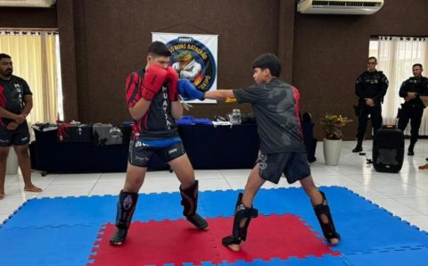 Polícia Militar reforça projeto social com entrega de novos materiais esportivos