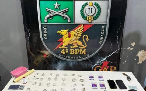 Polícia Militar prende dois homens por tráfico de drogas e estelionato em Várzea Grande