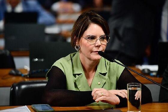 FRAUDES BILIONÁRIAS:  Deputada critica decisão do STF que desobriga banqueiro Vorcaro a depor na CPMI do INSS