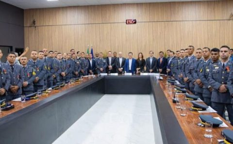 Policiais militares que participaram da Operação Canguçu são promovidos por Ato de Bravura pelo Governo de MT