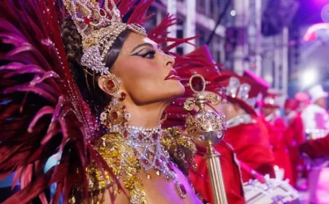 ‘Não posso seguir’: Juliana Paes deixa posto de Rainha de Bateria da Viradouro após título no Carnaval 2026 e explica decisão emocionada