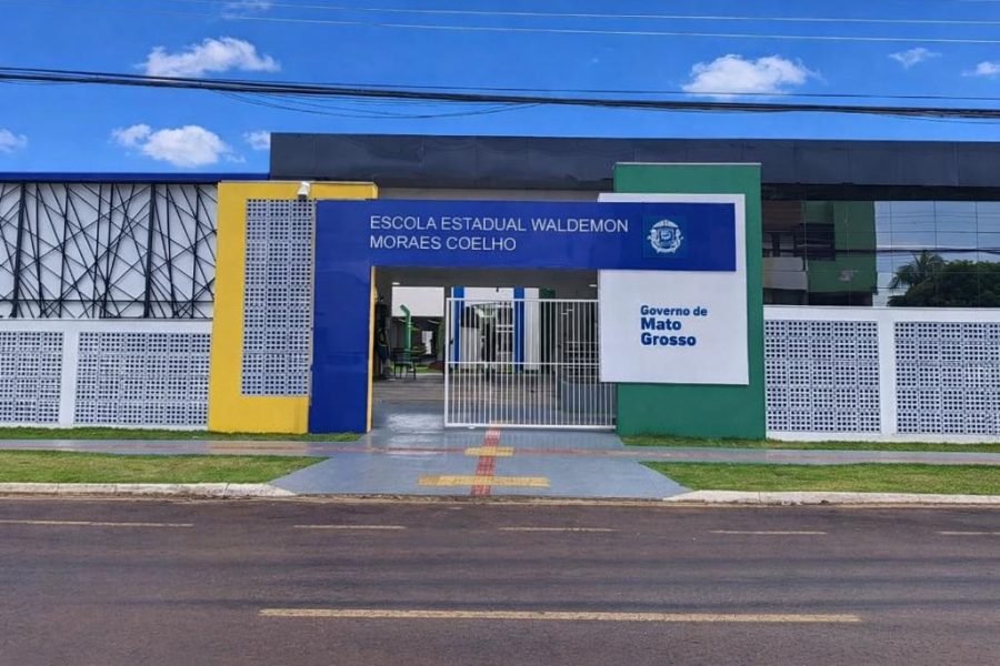 Governo de MT inaugura reconstrução de escola estadual no centro de Campo Verde nesta segunda-feira (2)