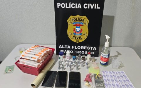 Polícia Civil desarticula grupo criminoso que vendia drogas sintéticas em festas eletrônicas em MT