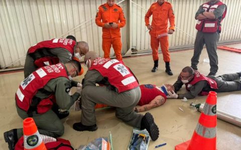 Ciopaer forma 40 operadores em curso de atendimento pré-hospitalar e reforça resgates aeromédicos em MT