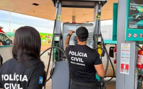 Polícia Civil e MPE fiscalizam postos de combustíveis em Confresa e região