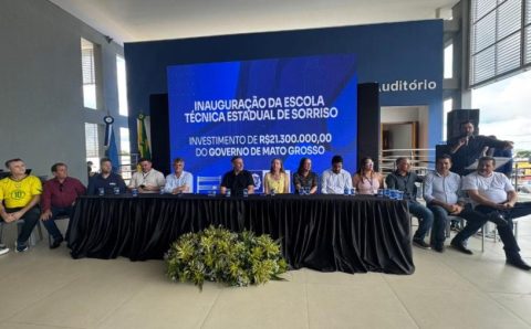 Nova sede de Escola Técnica Estadual é inaugurada em Sorriso e completa meta de 17 unidades no Estado