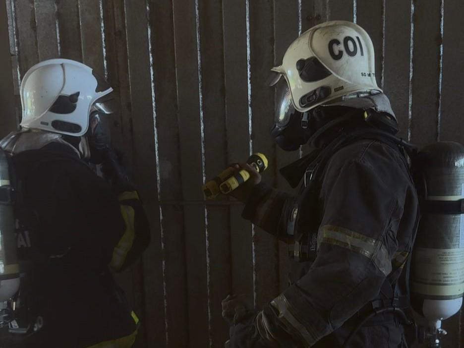 Corpo de Bombeiros contém princípio de incêndio em armazém de grãos em Alto Araguaia