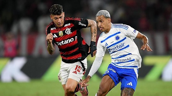 CAMPEONATO BRASILEIRO:  Flamengo bate Cruzeiro pelo Brasileirão em noite de reencontros no Maracanã