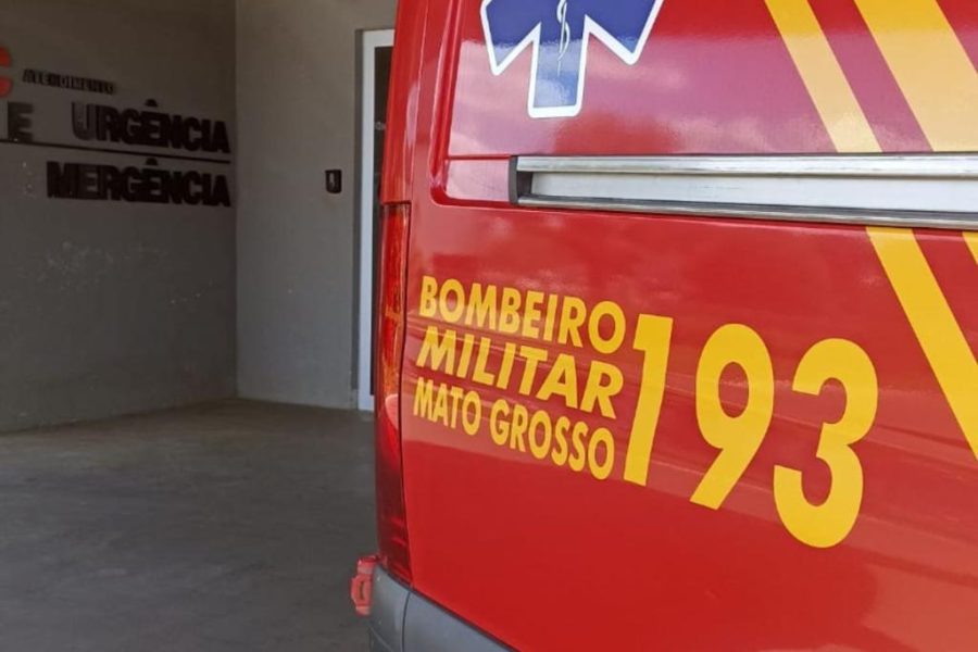 Corpo de Bombeiros socorre vítima de capotamento na BR-070