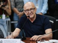 Otaviano Pivetta concede coletiva de imprensa após posse na ALMT nesta terça-feira (31)