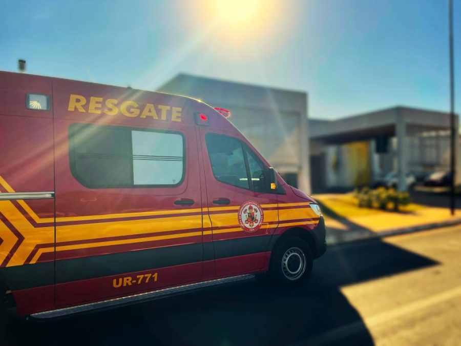 Corpo de Bombeiros socorre bebê de 36 dias engasgado com leite materno