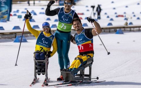 Esqui brasileiro mira 2ª medalha paralímpica em adeus a Milão-Cortina