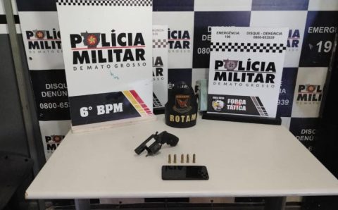 Polícia Militar intercepta tentativa de homicídio e apreende dois adolescentes e arma de fogo