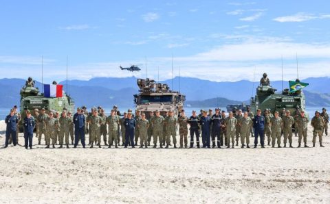 Marinha francesa realiza missão de formação no Brasil