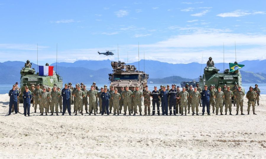 Marinha francesa realiza missão de formação no Brasil