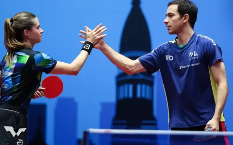 Tênis de mesa: Brasil sai na frente no Mundial por equipes em Londres