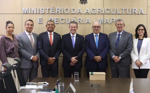 Ministros da Agricultura do Brasil e do Uruguai discutem pautas prioritárias para o agronegócio