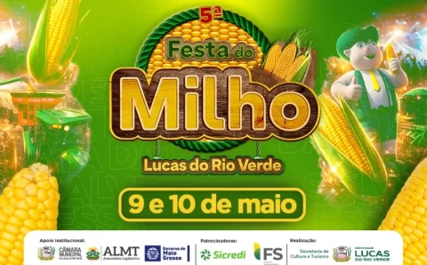 MT:  Prefeitura confirma artistas locais na programação da 5ª Festa do Milho