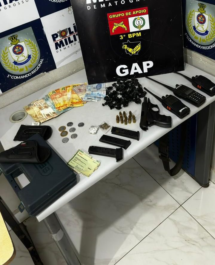 Polícia Militar registra redução de criminalidade no primeiro trimestre em Cuiabá