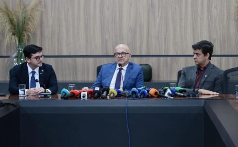 Governador Otaviano Pivetta anuncia novos secretários de Saúde, Fazenda e Casa Civil