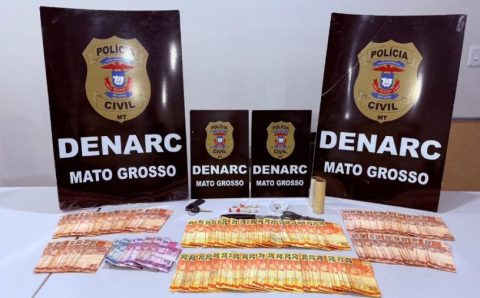 Polícia Civil prende mãe e filho por tráfico de drogas em Várzea Grande