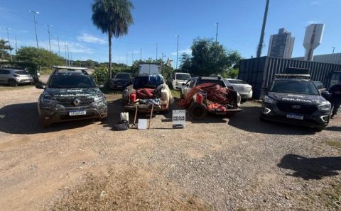 Rotam prende quadrilha por furto em usina solar e apreende fios de cobre em Cuiab