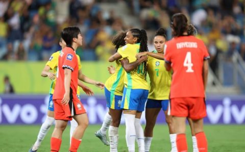 Brasil deslancha com Kerolin e goleia Coreia do Sul pelo Fifa Series