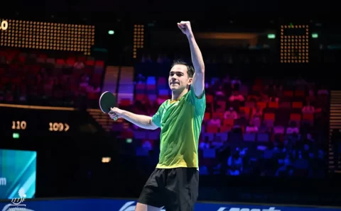 Calderano derrota francês e fica a 2 vitórias do bi na Copa do Mundo