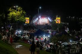 Artistas e público exaltam lambadão no último dia de festa dos 307 anos de Cuiabá