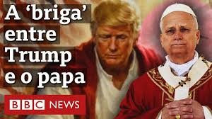 Donald Trump e o papa: o embate público os dois americanos mais poderosos do mundo