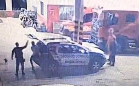 Bombeiros militares prendem em flagrante homem que invadiu batalhão em Sinop