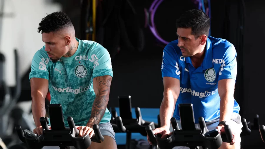 Com Paulinho na parte interna, Palmeiras encerra preparação para jogo da Libertadores