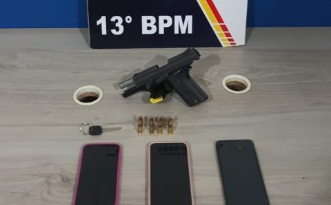 Polícia Militar prende dupla de faccionados e impede execução em Lucas do Rio Verde