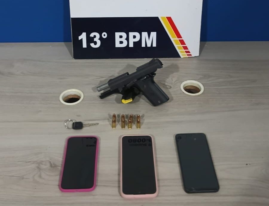Polícia Militar prende dupla de faccionados e impede execução em Lucas do Rio Verde